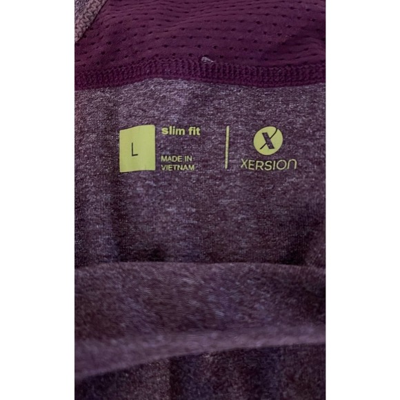 Xersion Tank Top, Size Large Slim Fit, Purple - Picture 4 of 6